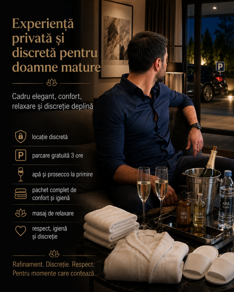 Experienta exclusivista, privata si discreta pentru doamne elegante